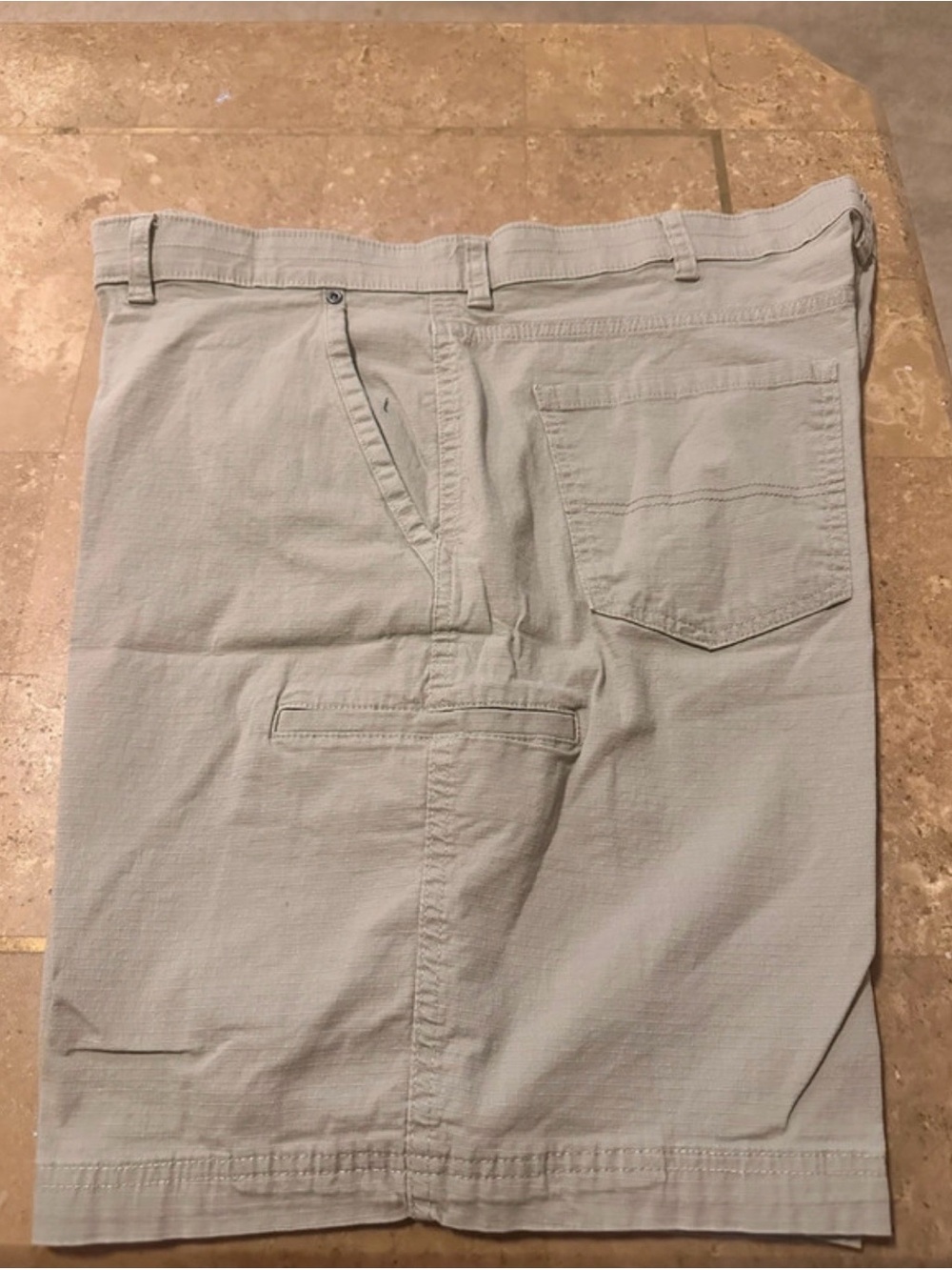 Weatherproof Light Gray Men's Chino Shorts